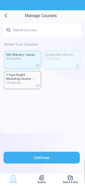 Dudor E-learning app